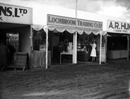 Lochbroom Trading Co Ltd showstand.* 