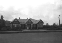 Inverness Bowling Club pavilion, Bishop's Road (est 1874). For Mr Chisholm 1923. Damaged plate.* 