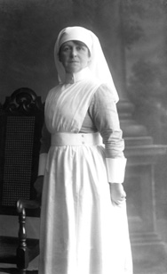 Sister Fraser, Culduthel Hospital, Inverness. 