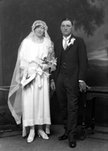 Wylie. Charles Street, Inverness. February 1923. Wedding.