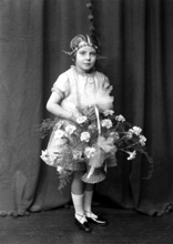 Miss Molly Gardener, of Dr Gardener, York. October 1925.  