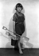 Joan Clark, November 1927. (See also image 26571d).