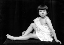 Girl portrait, June 1929. #