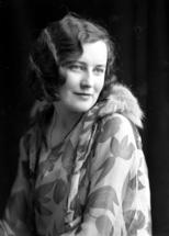 Miss MacLeod, Munlochy, September 1930.