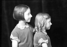 Two girls, July 1932. #