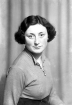 Kay Grigor, wife of Inverness Provost James M Grigor (1949-1955), Lentran House. Amongst other things she became Honorary President of the Inverness Opera Company.