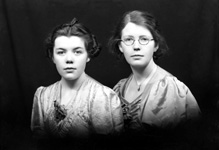 MacDonald sisters, Reelig Wood, Lentran. 