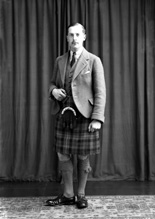 Mr Argyll Robertson, The Depot, Seaforth Highlanders, Fort George. Ian Argyll Robertson was born on 17th July 1913 at Richmond, Surrey, and educated at Winchester and Trinity College, Oxford, before being commissioned into the Seaforth Highlanders. Posted as adjutant of the regimental depot at Fort George in April 1939, he escaped the fate of many of his regimental contemporaries who were made prisoners of war at St Val?ry in the following year. During the Second World War he proved a capable leader and an excellent trainer of troops in the 51st (Highland) Division, serving in the North African and Sicily campaigns of 1942 and 1943 as a company commander in the 5th Battalion, Seaforth Highlanders, as a temporary commanding officer of the 2nd Battalion, and as brigade major of the 152 (Seaforth and Cameron) Brigade. After attending staff college at Haifa, he was posted as brigade major to 231 (Malta) Brigade of the 50th Division, one of the assault brigades in the Normandy invasion of June 1944. In the postwar years he filled a wide range of appointments: AAG at HQ 15 Corps in Malaya and Java; service with 1st Battalion Seaforth Highlanders at the start of the Malayan emergency; a student at the Joint Services Staff College course; commanding officer of the regimental depot at Fort George; and GSO1 of the 51st (Highland) Division TA at Perth. In 1954 he returned to the 1st Battalion as commanding officer. It was based in the Canal Zone of Egypt and, in June 1955, its main body was moved at short notice by air to Aden for what was expected to be an operational tour of a few weeks to assist the Aden Protectorate Levies in the troublesome Western Aden protectorate. In fact, the battalion remained in the region for five months. After commanding the support weapons wing at the School of Infantry, Netheravon, he took command of 127 (East Lancashire) Infantry Brigade (TA). A spell at the National Defence College, New Delhi, was followed in 1963 by a move to the School of Infantry, Warminster, as commandant. From 1964 to 1966 he commanded the 51st (Highland) Division (TA) before moving to the MoD as director of equipment policy. He retired from the Army in 1968 aged 55. As a younger man Robertson played cricket for the Army and golf for the Highland Brigade. He also had a keen interest in carpentry, painting and music. For many years he was the representative in Scotland for Messrs Spink & Son. During his retirement he was a Deputy Lieutenant and, from 1980 until 1988, Vice-Lord Lieutenant, Highland Region (Nairn). He was appointed MBE in 1947 and CB in 1968. Ian Robertson died on 10th January 2010. He married, in 1939, Marjorie Duncan, who survived him with their two daughters. See also ref: H-0305a-f.