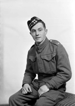 Pte A. MacCabe, Seaforth Highlanders, Fort George.  