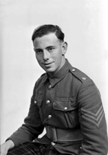 Sgt W. Russell, Cameron Highlanders.