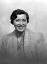 Mrs Constance Chalmers (1902-1975), Kessock Lodge, Reigate, Surrey. The daughter of famous photographer Andrew Paterson (1877-1948), she married Francis James Chalmers (1881-1956) of Redhill in 1936.