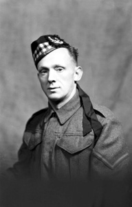 L/Cpl Farrington, Seaforth Highlanders.