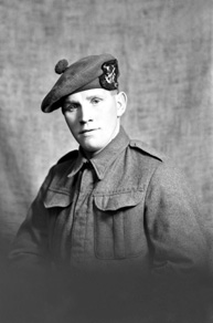 Pte Langlands, Seaforth Highlanders, Fort George.  