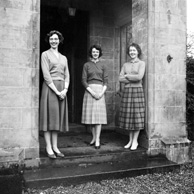 Rosemary, Joyce and Jannetta Cameron at Glengarry Castle Hotel. # 