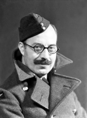 Hector Paterson, (1904-1988) art dealer and photographer, wearing RAF uniform. Hector had a twin brother called Hamish Paterson (see image refs: 24194 and 1299) and was the son of famous photographer Andrew Paterson (1877-1948).