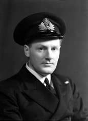 Lt MacKenzie, Royal Navy. 
