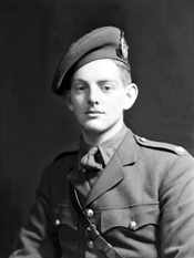 Lt Laughton, Cameron Highlanders. (HMFG) 