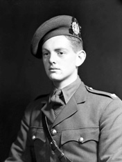 Lt Laughton, Cameron Highlanders. (HMFG) 