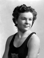 Miss Margaret Munro was the holder of several national swimming titles. She later emigrated to Australia. See also 43088a-f.