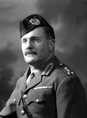 Brigadier Duncan of the Queen's Own Cameron Highlanders. 
