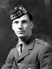 2nd Lt G. Dunnett, Wick. Seaforth Highlanders.
