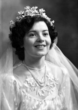 Mrs Violet McAskill bridal. 