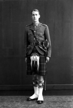 Captain James Wolfe Murray, son of Lieutenant Colonel R.A Wolfe Murray DSO, MC, House of Daviot, served in the Seaforth Highlanders 1952-61 and Queen's Own Highlanders 1961-69.   
