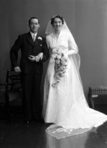 Mrs Donald Dingwall, Lochcarron, bridal.  