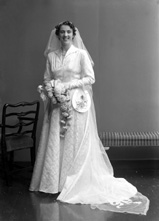 Mrs Donald Dingwall, Lochcarron, bridal. 