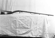 Percussion rifles, under the name Biscoe. Length of barrel 38 inches length of rifle 48 inches - Markings, N. Kendall Patent V.T. Smith's Improved Patent Studlock - Number on barrel 825. # 