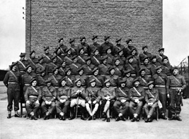 Gascoigne. The Warrant Officers and Sergeants of  4th (Ross & Cromarty) Battalion Seaforth Highlanders TA after mobilisation in 1939. (1954 copy).