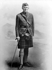 Lt Gammie, Seaforth Highlanders. Copy. 