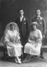 Bridal group c.1922. #