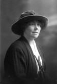 Woman portrait wearing hat. #