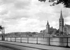 Greig Street Bridge over the River Ness, Inverness. See also H-0009. *