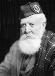 Osgood Hanbury Mackenzie (1842-1922) was a Scottish landowner and the creator of a famous garden at Inverewe, near Poolewe in Wester Ross. In 1862, with the help of his mother he purchased the 12,000-acre estate of Inverewe and Kernsary. There he built a Scottish Baronial style mansion and set about creating a garden. Mackenzie concentrated first on establishing shelter belts of Native and Scandinavian pines and built a walled garden. He also created woodland walks. Within 40 years, he had established one of the finest collections in Scotland of temperate plants from both Northern and Southern hemispheres.   