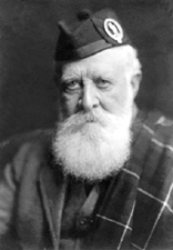 Osgood Hanbury Mackenzie (1842-1922) was a Scottish landowner and the creator of a famous garden at Inverewe, near Poolewe in Wester Ross. In 1862, with the help of his mother he purchased the 12,000-acre estate of Inverewe and Kernsary. There he built a Scottish Baronial style mansion and set about creating a garden. Mackenzie concentrated first on establishing shelter belts of Native and Scandinavian pines and built a walled garden. He also created woodland walks. Within 40 years, he had established one of the finest collections in Scotland of temperate plants from both Northern and Southern hemispheres.