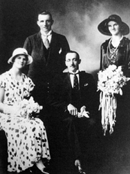 Marriage of Colin MacGregor and Freda Sawyer. Submitted by Frank McGregor. 