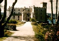 Dunvegan Castle, Isle of Skye. (Courtesy James S Nairn Colour Collection). ~ *