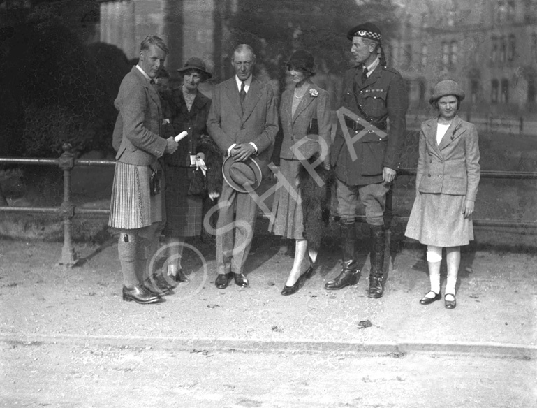 From The Times, Monday, 4th September, 1939:  MR. ANTHONY WILLS and MISS LESLIE MELVILLE. 'Owing to the international situation, the marriage took place quietly on Saturday in St. Andrews Cathedral, Inverness, of the Hon. Frederick Anthony Hamilton Wills, eldest son of Lord and Lady Dulverton, and Miss Judith Betty Leslie Melville, eldest daughter of the Hon. Ian and Mrs. Leslie Melville. The Bishop of Moray, Ross and Caithness (Primus of the Scottish Episcopal Church) officiated, assisted by the Very Rev. A. A. D. Mackenzie, Provost of Inverness Cathedral. The bride, who was given away by her father, wore a brown two-piece suit. There were no bridesmaids. The Hon. E. R. H. Wills (brother of the bridegroom) was best man. A reception was afterwards held in the Station Hotel by the Hon. Mrs. Leslie Melville.'  The marriage ended in divorce in 1961. Anthony Wills, the 2nd Baron Dulverton b.1915-d.1992. Judith Betty Leslie-Melville b.1916.                  