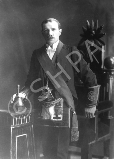 Mr David MacLean (1880-1945), R.W. St. Marys. He married Mary Ann Forbes. 