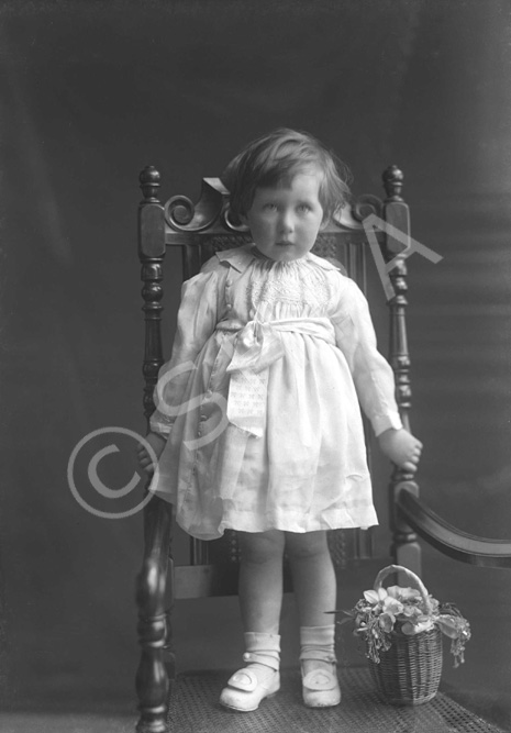 Miss McDonald, Innes Street c.1922. 