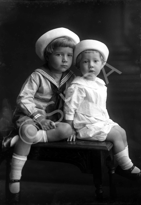 Mrs William MacLennan, Virginia, USA. William MacLennan (1918-1981) and his brother George  (1920-2001), during a visit to Inverness in the 1920s. They were nephews of the famous photographer Andrew Paterson (1877-1948).  