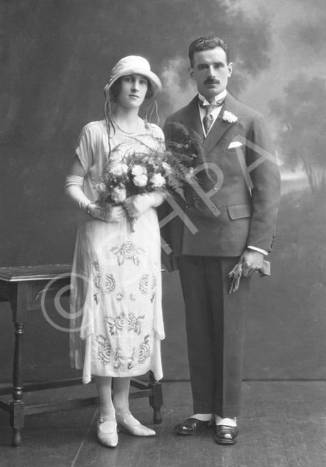 Dunn, (or Dann) Blacksboat, Moray, wedding couple. 