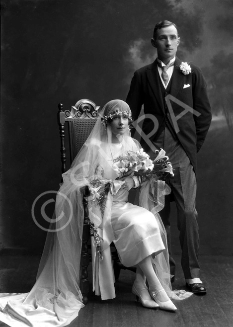 Bridal couple, May 1926. #