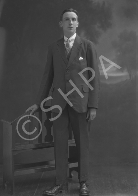 Munro, young man in suit, June 1926.