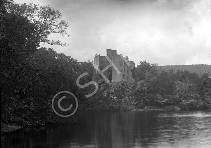 Invergarry Castle. Built on 'the Rock of the Raven,' the castle was last occupied in 1746. In that year, in retribution for Glengarry's prominent role in the Jacobite campaign, Cumberland's troops pillaged and burnt his stronghold before using gunpowder to demolish a corner of the castle, ending a turbulent 80 year period of attack and counter-attack on the castle. The 'new' castle had been built to replace an earlier one destroyed by General Monk in 1654. After Culloden the castle was never rebuilt and the ruins still stand in the grounds of the Glengarry Castle Hotel.*