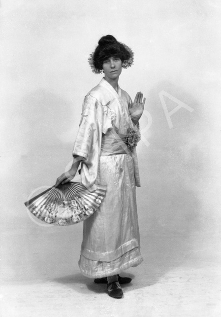 November 1927 production of 'The Geisha,' the story of a Japanese tea-house performed by the Northern Amateur Operatic Society. In the advert it was noted that prices would be increased for this attraction due to the lavish expense of the production (over ?200), in aid of the Queen Victoria Jubilee Institute for Nurses. #