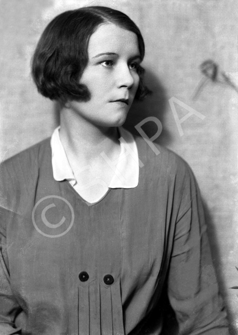 Miss Betty Sime, October 1928. (See also 26309a-d). 