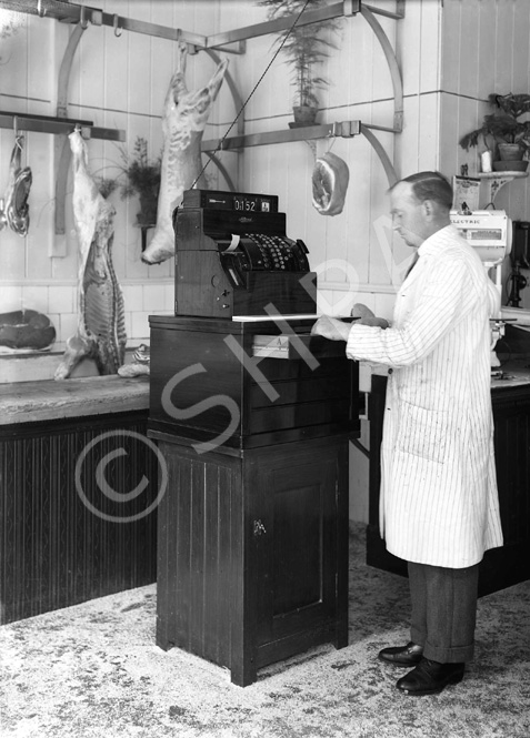 Butcher shop till, 25th August 1930.* 